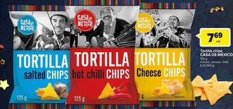 Carrefour Chipsy tortilla serowe casa de mexico oferta