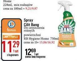 E.Leclerc Spray do kuchni cillit bang naturally powerful oferta