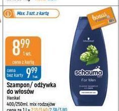 E.Leclerc Szampon do włosów schauma for men oferta