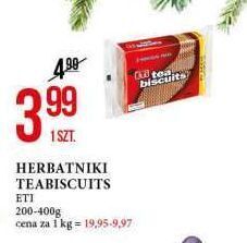 E.Leclerc Herbatniki eti tea biscuits oferta