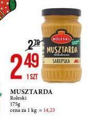 E.Leclerc Musztarda delikatesowa sarepska roleski oferta
