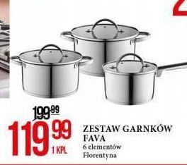 E.Leclerc Komplet garnków fava florentyna oferta