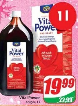 Dino Syrop cardio kobieta kruger vital power oferta