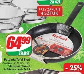 Patelnia brut 24 cm tefal