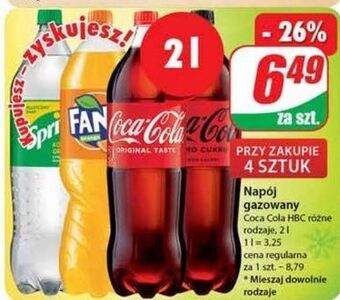 Dino Napój coca-cola zero oferta