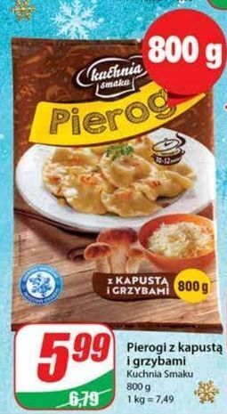 Dino Pierogi z kapustą i grzybami kuchnia smaku oferta