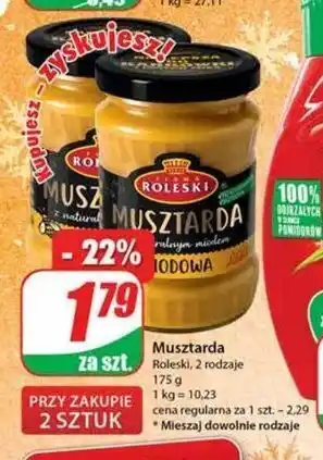 Dino Musztarda delikatesowa miodowa roleski oferta