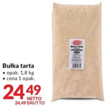 Makro Bułka tarta 1,8kg oferta