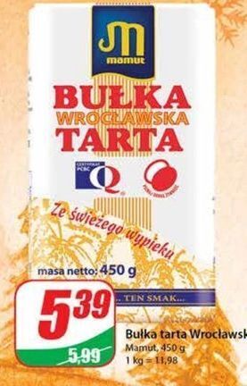 Dino Bułka tarta wrocławska mamut oferta