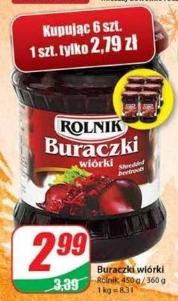 Dino Buraczki wiórki rolnik oferta