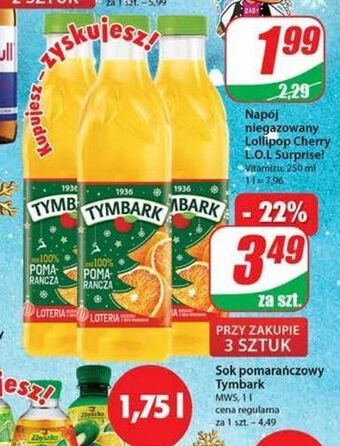 Dino Sok pomarańczowy tymbark 1936 oferta