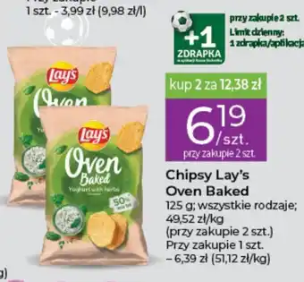 Stokrotka Lay's Chipsy Oven Baked 125 g wszystkie rodzaje oferta