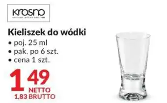 Makro Krosno Kieliszek do wódki poj. 25ml pak. po 6szt. oferta