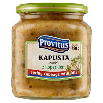 Kaufland Provitus kapusta młoda z koperkiem 480 g oferta
