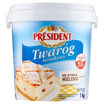 Gama Président twaróg sernikowy 1 kg oferta