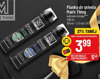 Polomarket Pianka do golenia oferta