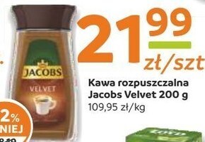 Społem Jacobs velvet kawa rozpuszczalna 200 g oferta