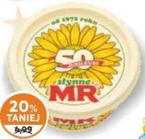 Społem Mr słynne roślinne margaryna 250 g oferta