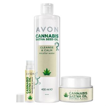 Avon Zestaw kosmetyków z olejem konopnym oferta
