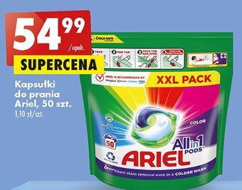 Biedronka Kapsułki do prania color ariel all in 1 oferta