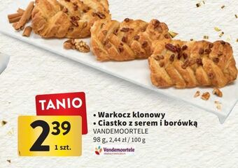 Intermarche Ciastko z serem i borówką vandemoortele oferta