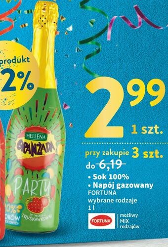 Intermarche Oranżada party truskawka hellena oferta