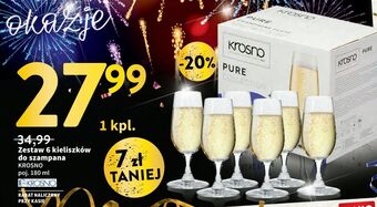 Intermarche Kieliszek do szampana pure krosno s.a. oferta