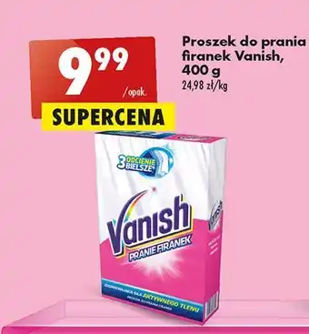 Biedronka Proszek do firanek vanish pranie firanek oferta