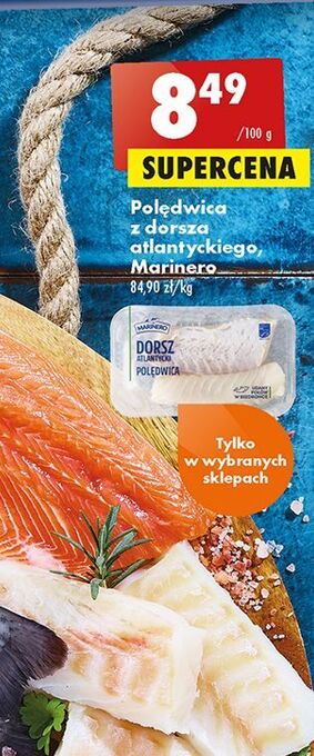 Biedronka Polędwica z dorsza atlantyckiego marinero oferta