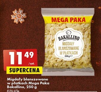 Biedronka Migdały w płatkach bakallino oferta