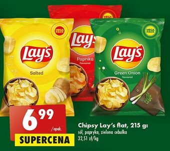Biedronka Chipsy solone lay's oferta