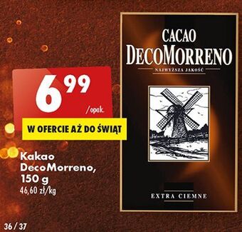 Biedronka Kakao extra ciemne decomorreno oferta