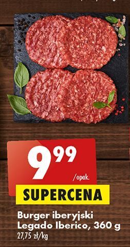 Biedronka Burger iberyjski legado iberico czas na grill oferta