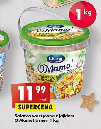 Biedronka Sałatka warzywna z jajkiem lisner o mamo! oferta