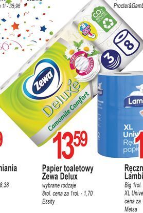 E.Leclerc Papier toaletowy camomile zewa deluxe oferta