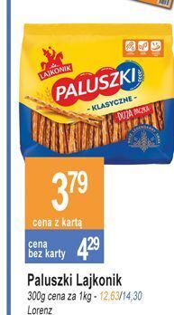 E.Leclerc Paluszki słone lajkonik oferta