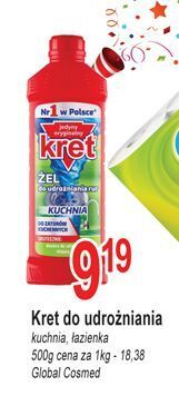 E.Leclerc Żel do udrożniania rur kret kuchnia oferta