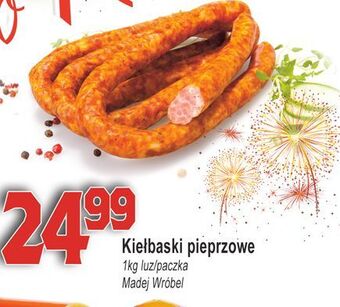 E.Leclerc Kiełbaski pieprzowe madej & wróbel oferta