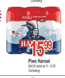 E.Leclerc Piwo harnaś jasne pełne oferta