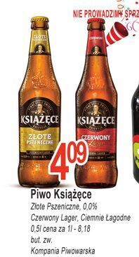E.Leclerc Piwo książęce złote pszeniczne oferta