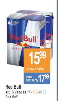 E.Leclerc Napój energetyczny red bull oferta