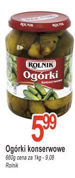 E.Leclerc Ogórki konserwowe rolnik oferta