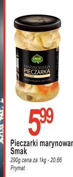 Pieczarki marynowane smak