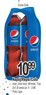 E.Leclerc Napoj pepsi lime mint oferta