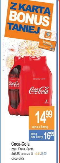 E.Leclerc Napój coca-cola oferta