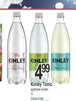 E.Leclerc Napój tonic water kinley oferta