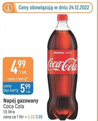 E.Leclerc Napój coca-cola oferta