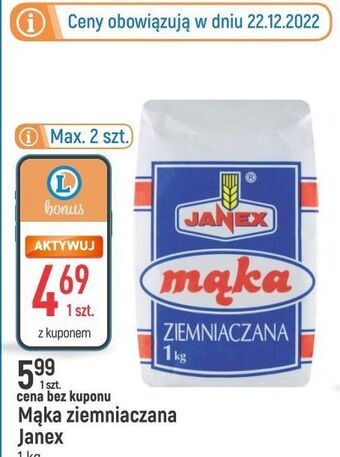 E.Leclerc Mąka ziemniaczana janex oferta