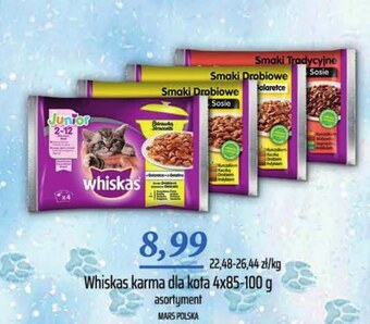 Społem Karma dla kota whiskas oferta