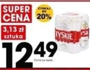 Supeco Tyskie piwo jasne 2 l (4 x 0,5 l) oferta